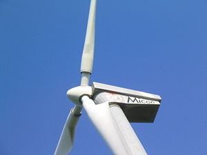 Micon wind turbine, Dithmarschen.